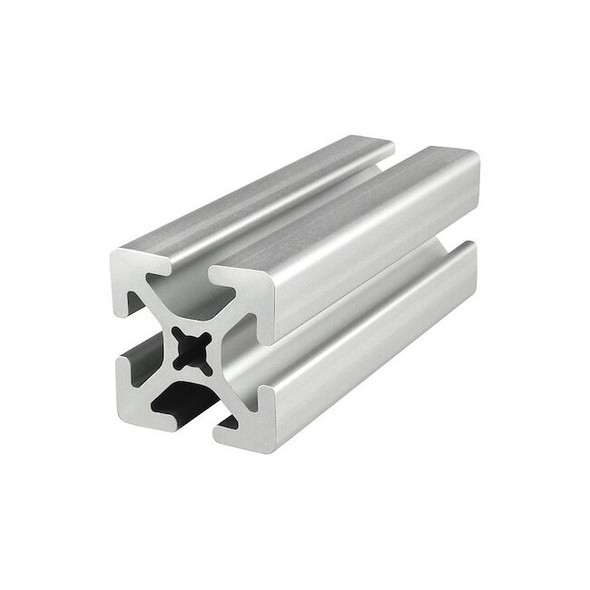80/20 T-Slot Framing System,Single,4 ft,Clear 1515-S-48