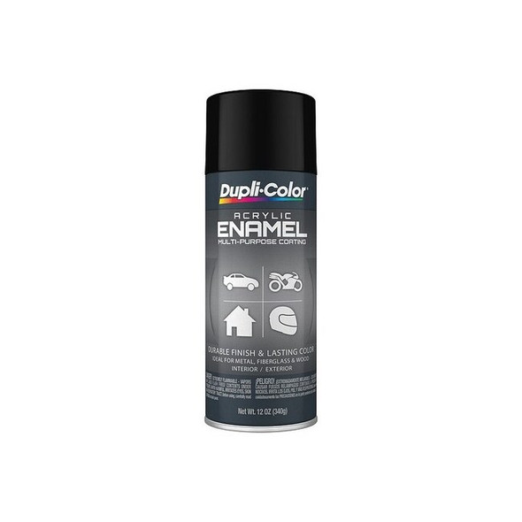 Dupli-Color Automotive Coating,Black,12 oz EDA160507