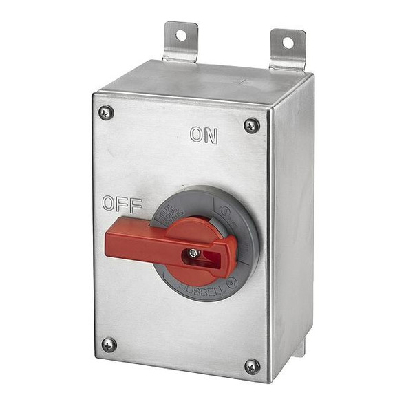 Nonfusible, Motor Disconnect Switch, Heavy Duty, 600 V, 3PST
