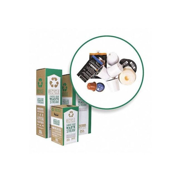Zero Waste Box Coffee Capsules Box, 37 in L, 15 in W CS8-L