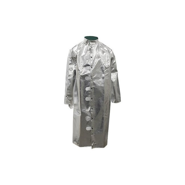 Mechanix Wear Aluminized Coat, 3XL, 19 oz Snap Closure 603-ACK-3XL