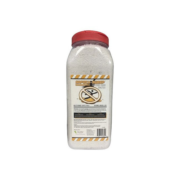 Safety Sweep Loose Sorbent, 1 3/32 gal, Universal, White, 2 PK SSW4125