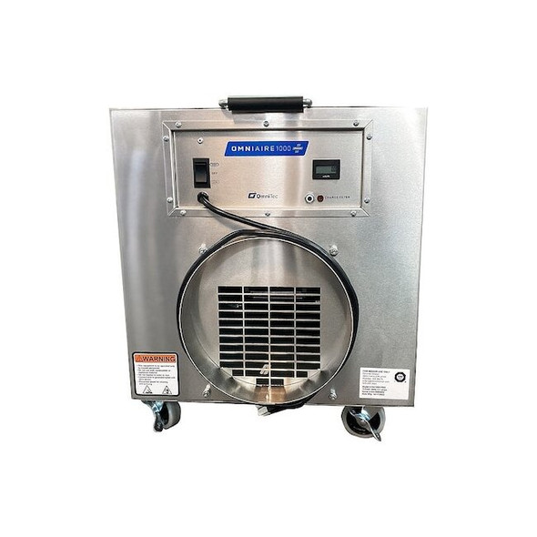 Omniclean NegativeAirMachine,1000cfm,Silver,115VAC OA1000 PLUS