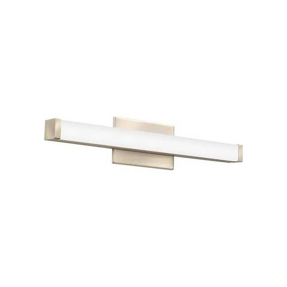 LEDVanityLght,Wht,Alum(TrimFrame),2ftL