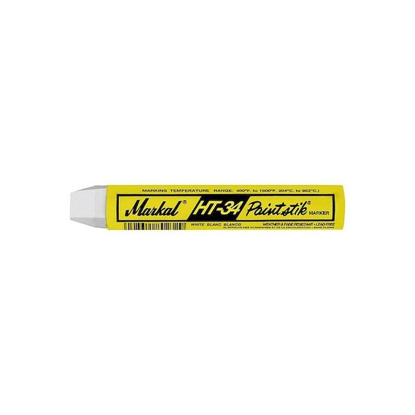 Markal SolidPaintMarker,4-3/4inL,White,Paint 84710G