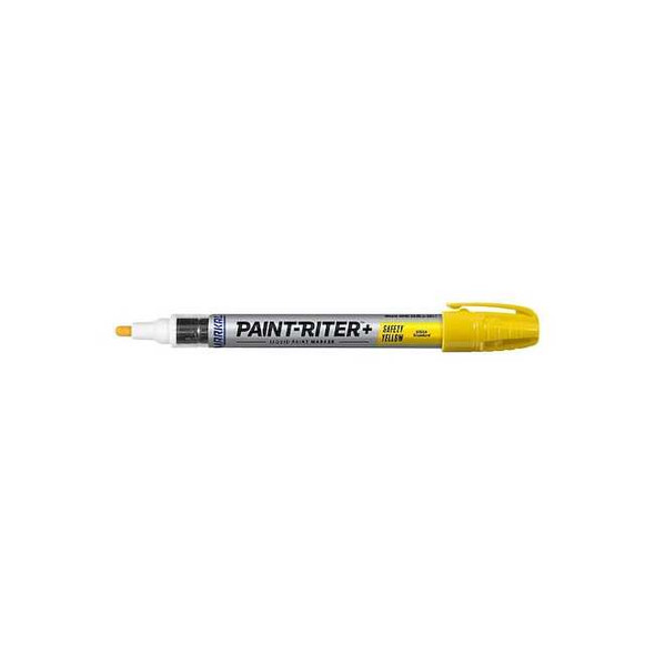 Markal Paint Marker, Medium Tip, Yellow Color Family, Paint 97271G