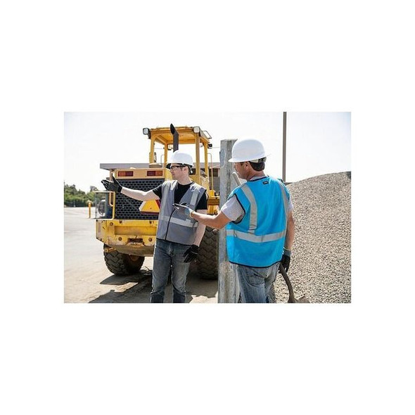 Kishigo Safety Vest,Gray,Size L/XL B131-L-XL