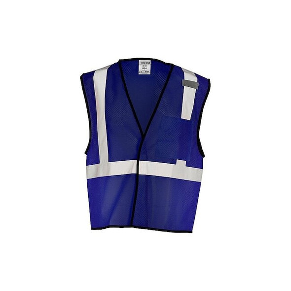 Kishigo Safety Vest,Navy,Size 2XL/3XL B127-2X-3X