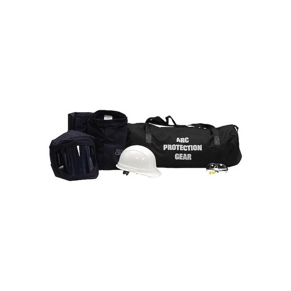 Chicago Protective Apparel Arc Flash Jacket and Pant Kit,Navy,XL AG20-JP-XL-NG