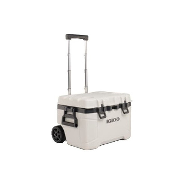 Igloo Roller Chest Cooler,White,52 qt 00034940