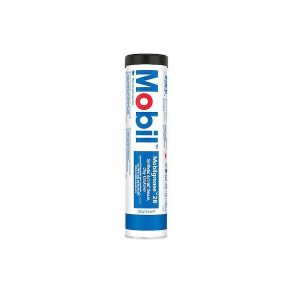 Mobil Multipurpose Grease, 13.4 oz, Cartridge, Red, 10 PK 121969