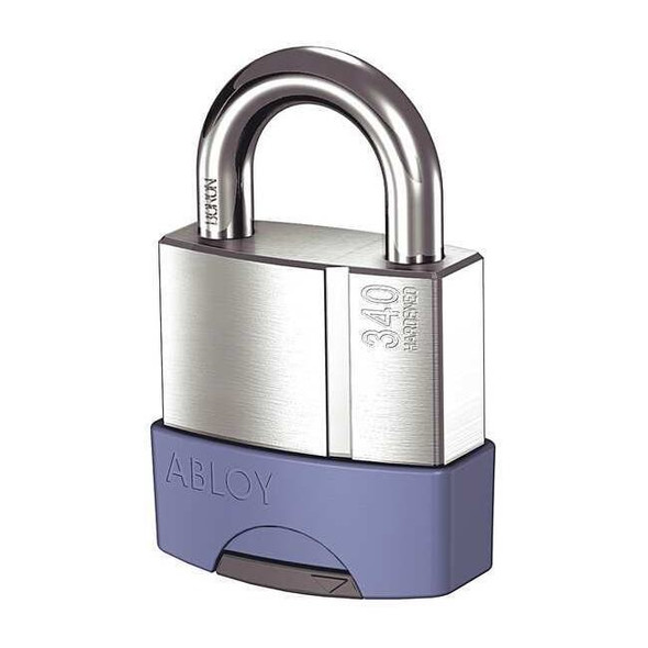 Abloy Padlock Guard, Plastic, Gray, 2-1/4"L 7805649