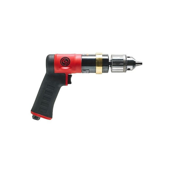 Chicago Pneumatic Air-Powered Drill, 1/4 in, NPT, Keyed CP9286C