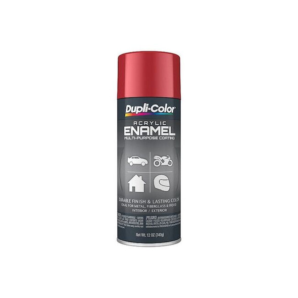 Dupli-Color Automotive Coating,Red,12 oz EDA164007 Pack of 6