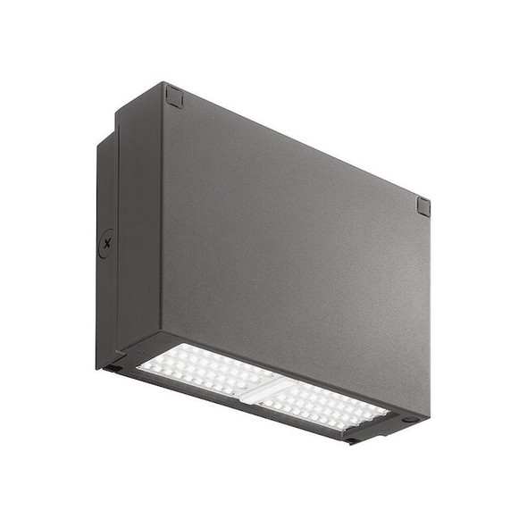 Outdoor LED Wall Pack,6000 lm,52 W Bulb