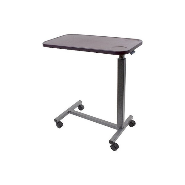Dynarex Overbed Table,27 13/16 in L,Plastic 10457MH