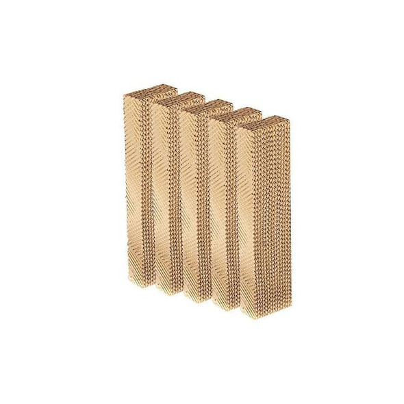 Hessaire Evaporative Cooler Media, Kraft Paper, 12 in W, 5PK P48X12X6-5