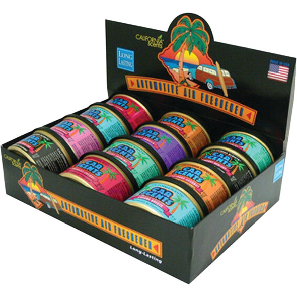 California Scents Can-Hidden Air Freshener Display CSCF12TRY182 596379