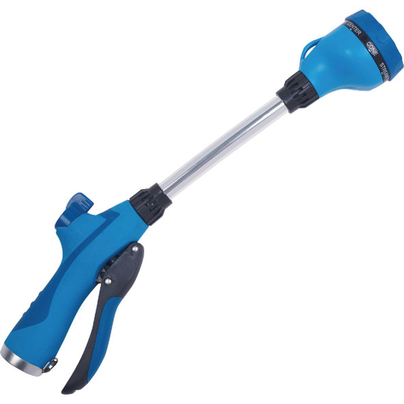 Sprout 15 In. 8-Pattern Blueberry Blue Watering Wand SP15682BB