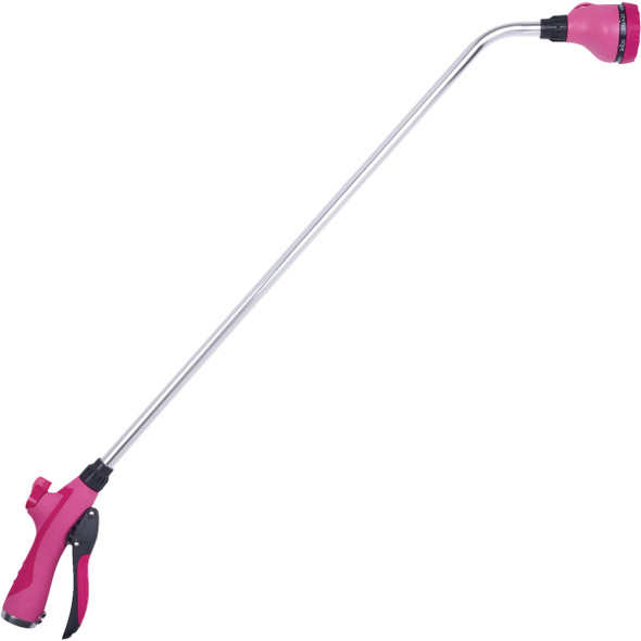 Sprout 33 In. 8-Pattern Raspberry Red Watering Wand SP15681RR