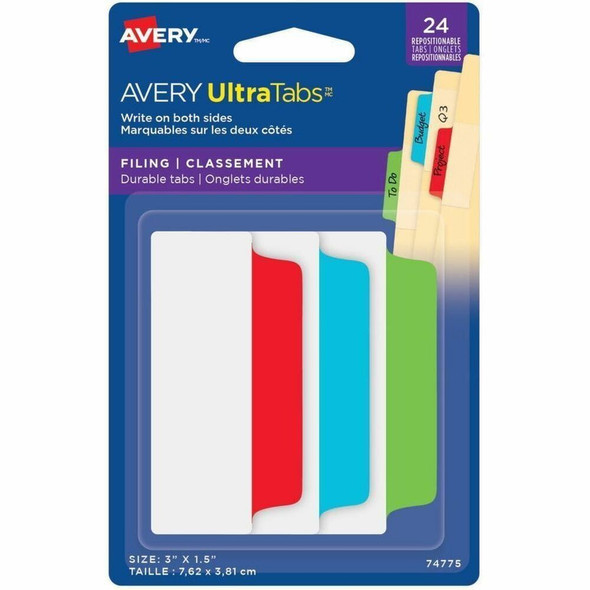 Avery Ultra Tabs File Tab 74775