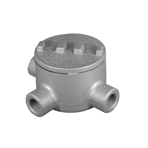 Appleton Electric Conduit Outlet Body,Iron,Trd Sz 1 1/4in GRT125