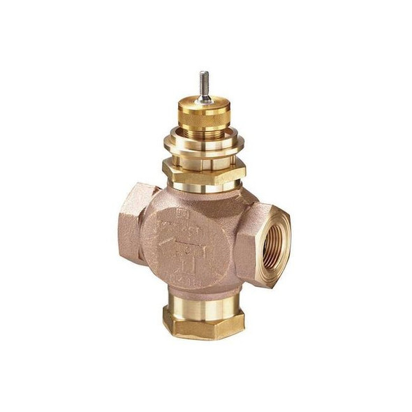 Johnson Controls Globe Valve,3-Way Mixing,1/2 In,(F)NPT VG7842CT