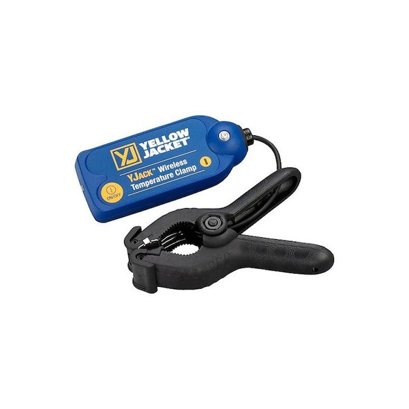 Yellow Jacket Temp Clamp, 1.25 in Pipe Dia, Plastic 67061