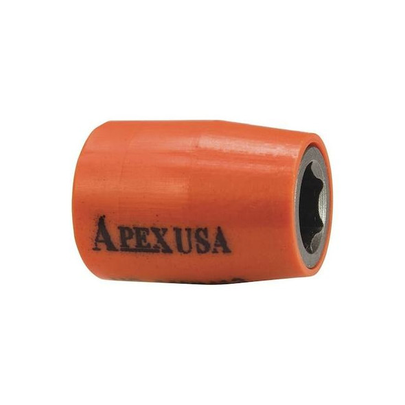 3/8 in Drive Socket Deep Socket, Urethane Covered, Metric,Deep,10mm,3-1/2