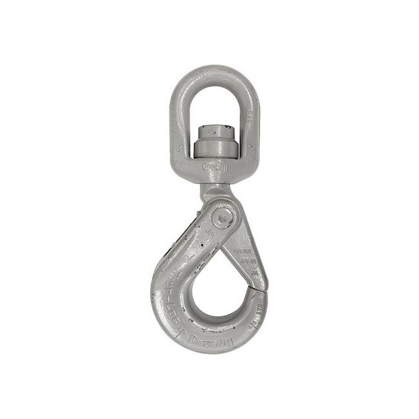 Crosby Self-Lock Hook,Alloy Steel,2 5/8",G100 1004440