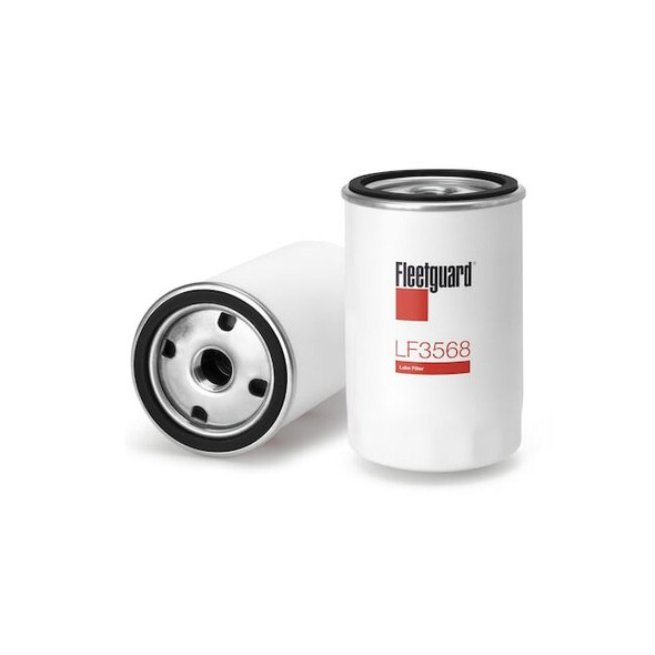 Fleetguard Oil Filter,4.8125 in L,Spin-On LF3568
