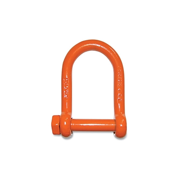 Screw Pin Long-Reach Shackle, 1 in Bail, 19000 lb cap Load