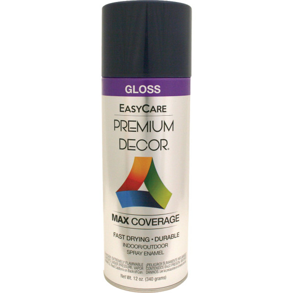 EasyCare Premium Decor 12 Oz. Spray Paint, Royal Blue Gloss PDS30-AER