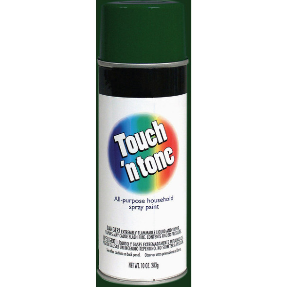 Rust-Oleum Touch 'n Tone 10 Oz. Enamel Spray Paint, Gloss Hunter Green 55271830