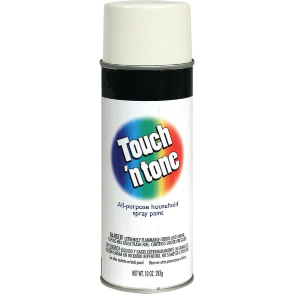 Rust-Oleum Touch 'n Tone 10 Oz. Enamel Spray Paint, Gloss White 55274830 775305
