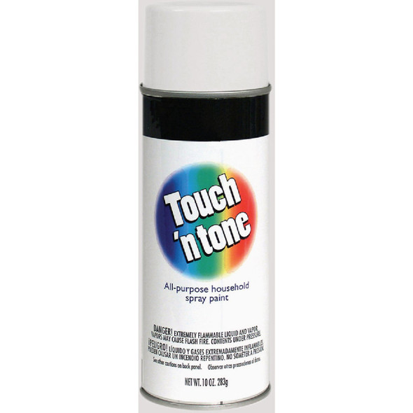 Rust-Oleum Touch 'n Tone 10 Oz. Enamel Spray Paint, Flat White 55280830