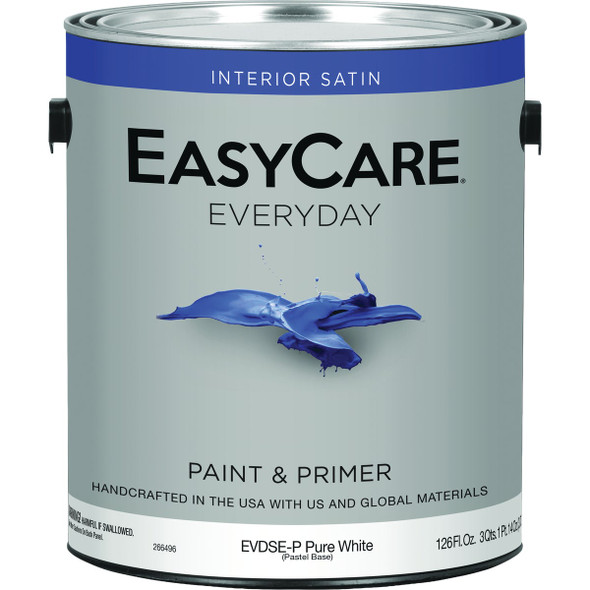 EasyCare Everyday Satin Interior Paint, Pastel Base, 1 Gal. EVDSEP-GL