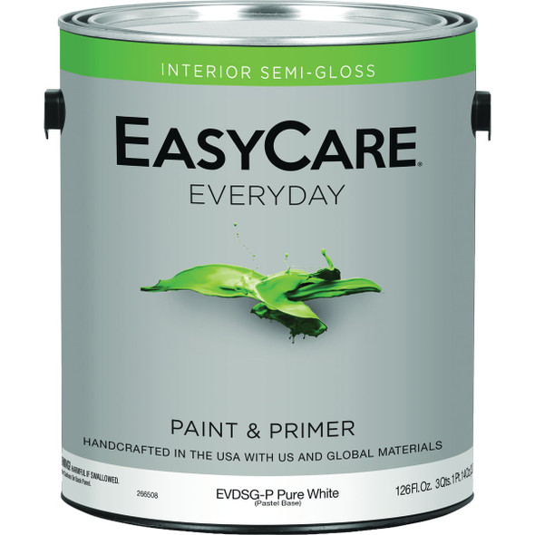 EasyCare Everyday Semi-Gloss Interior Paint, Pastel Base, 1 Gal. EVDSGP-GL