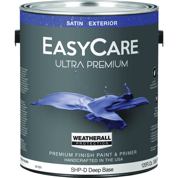 EasyCare Ultra Premium Satin Exterior Paint, Deep Base, 1 Gal. SHPD-GL