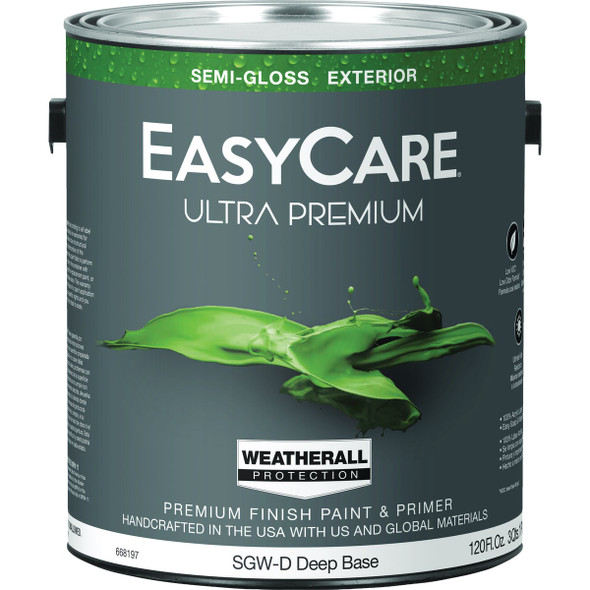 EasyCare Ultra Premium Semi-Gloss Exterior Paint, Deep Base, 1 Gal. SGWD-GL