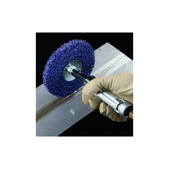 Scotch-Brite™ Clean and Strip XT Disc, 6 in x 0.5 in, 6,000 rpm, Silicon Carbide, Extra Coarse