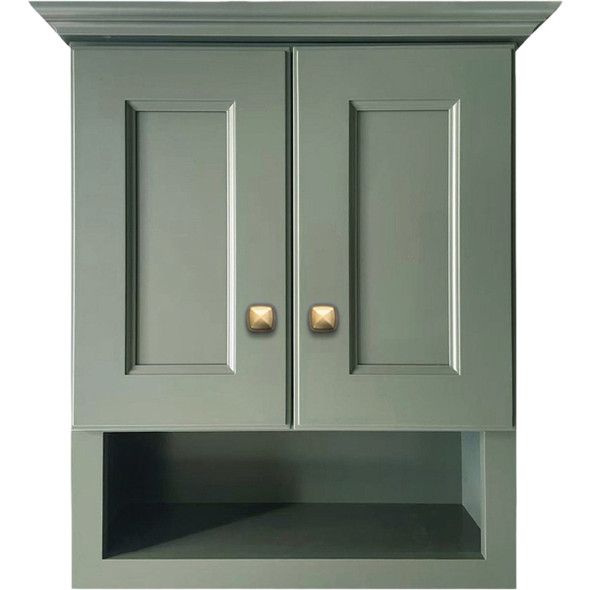 GHI Cabinets Grn 21" Toilet Cb 2 Dr BV2126FRG