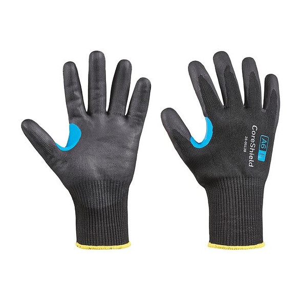 Cut-Resistant Gloves, Cut Level A6 ,Dipped ,Nitrile ,Smooth ,8 1 PR
