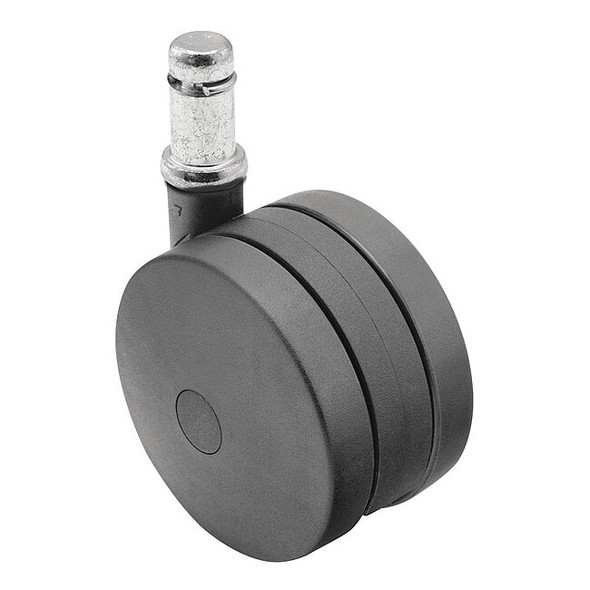 125mm Non-Marking Nylon Swivel Caster, No Brake, Loads Up To 225 lb