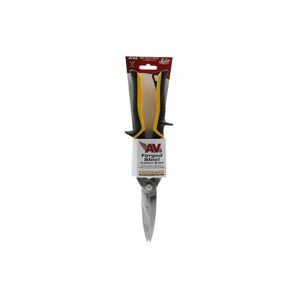 Malco Aviation Snip,Steel Blade,2 1/4" Cut L. AV2