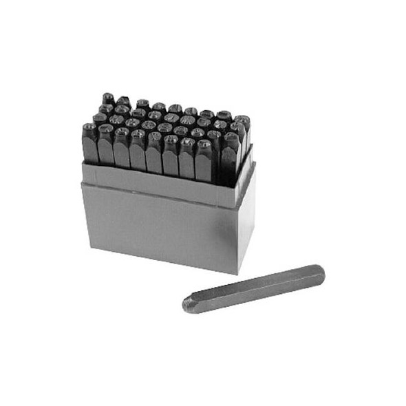 Hhip 3/8 Width Number & Letter Stamp Set 0-9 And A-Z 8016-0005