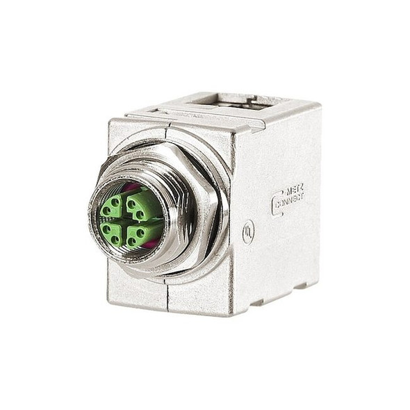 Metz Connect Panel Feed-Through Adapter,Metallike MWN911A415