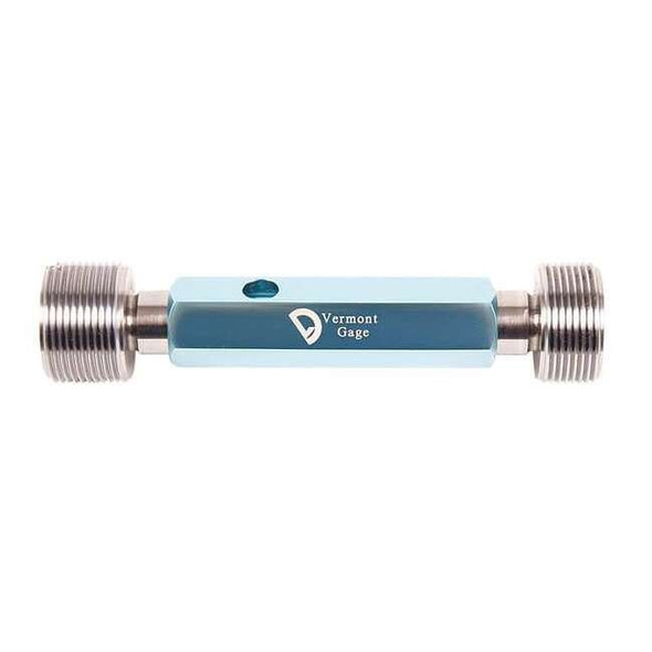 Vermont Gage Go/No Go Plug Gage Assy,1 1/4-12 UNF 2B 301176040