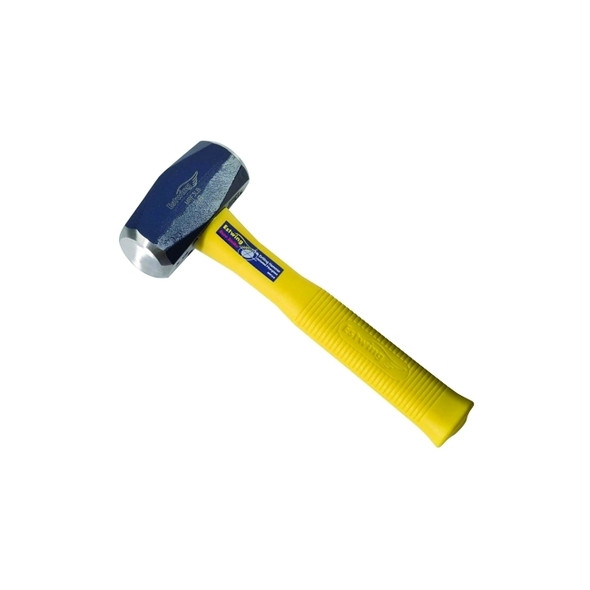 Sure-Strike® Drilling Hammer, 3 lb, 11 in, Straight Fiberglass Handle