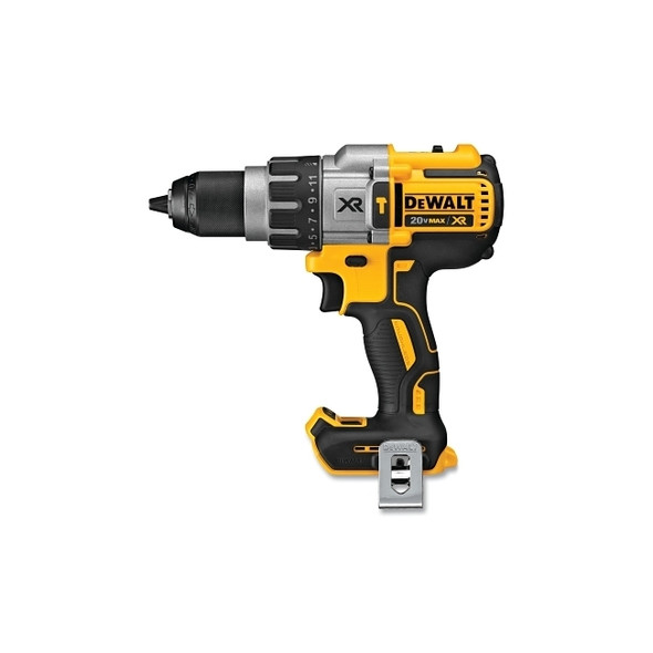 20V MAX* XR® Brushless Cordless Hammer Drill/Driver, 1/2 in Chuck, Includes DCD996/Belt Hook/360° Side Handle